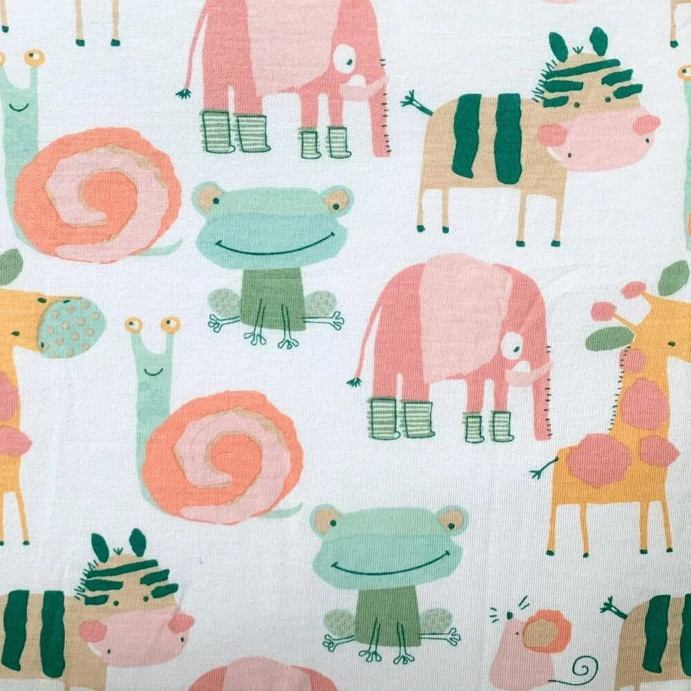 NWT Cute Animal Characters Baby Romper Shorts Sleep N' Play One-Piece PJ's 9-12M - Picture 4 of 5